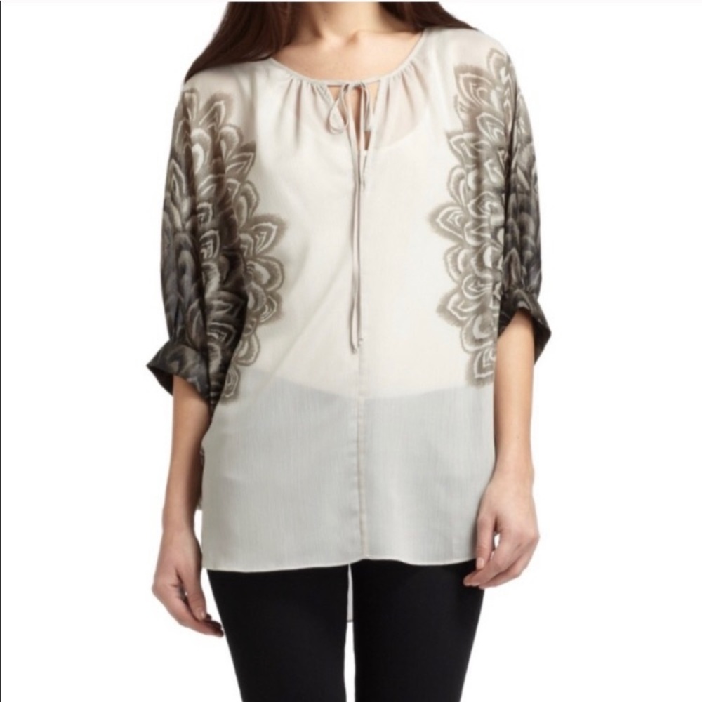 BCBG Fiona Dolman Tunic blouse * US XS